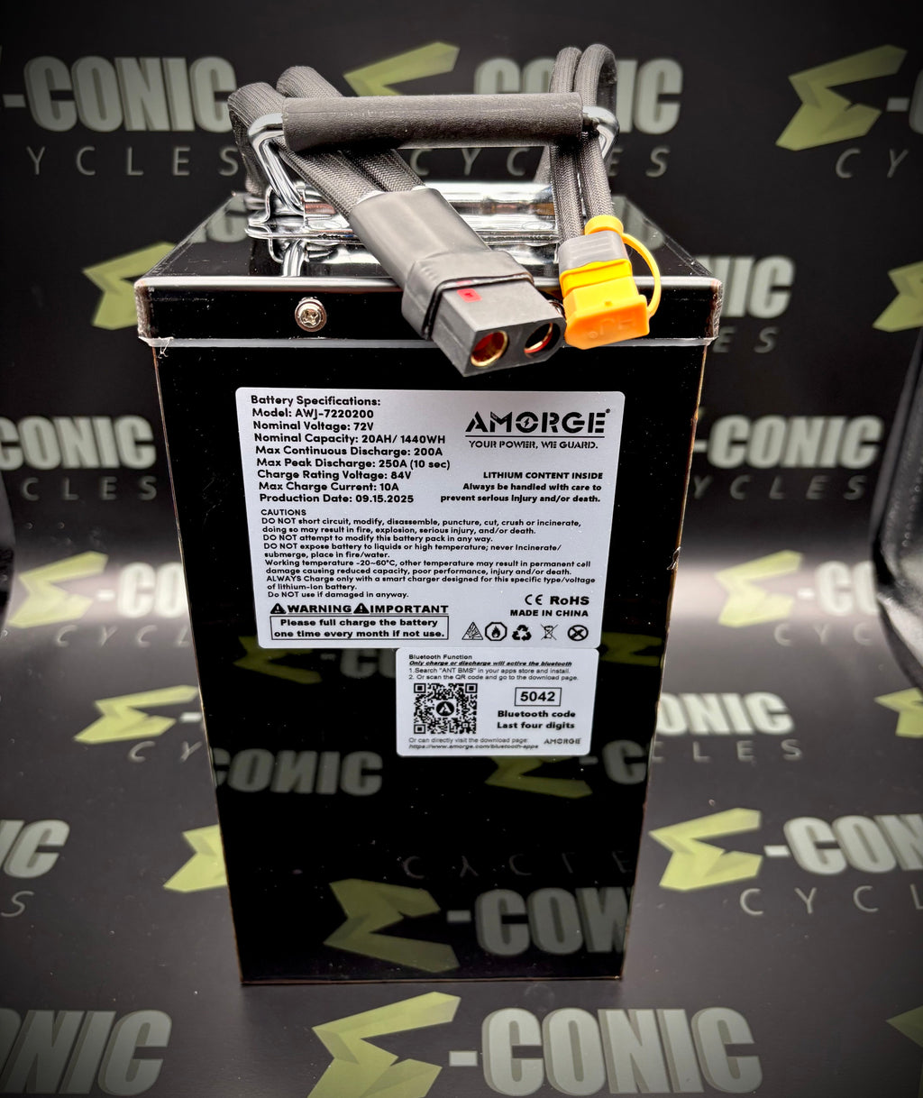 Valtinsu EM-5 (Yozma IN10) 14KW Bundle:  Battery, Motor, Controller, Controller Mount, Prewired Accessories