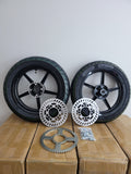 14 inch black supermotos