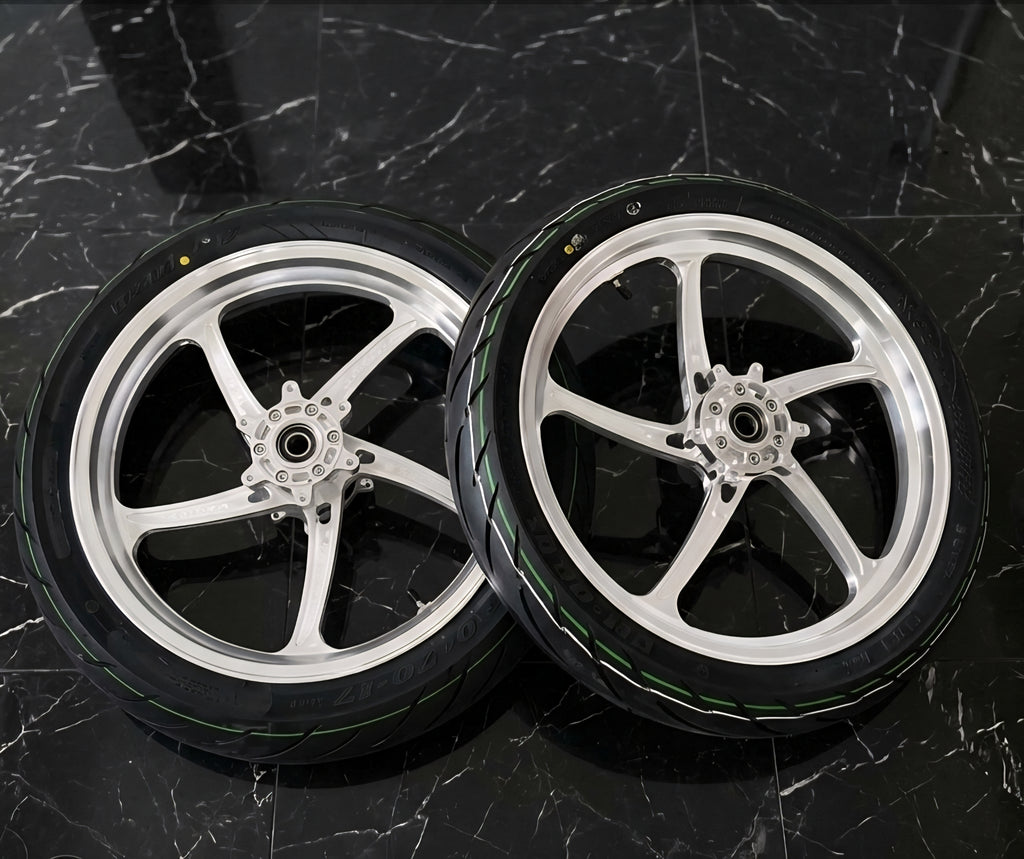 PRE-ORDER 17 inch SURRON ULTRABEE MAG SUPERMOTO WHEELS AND TIRES
