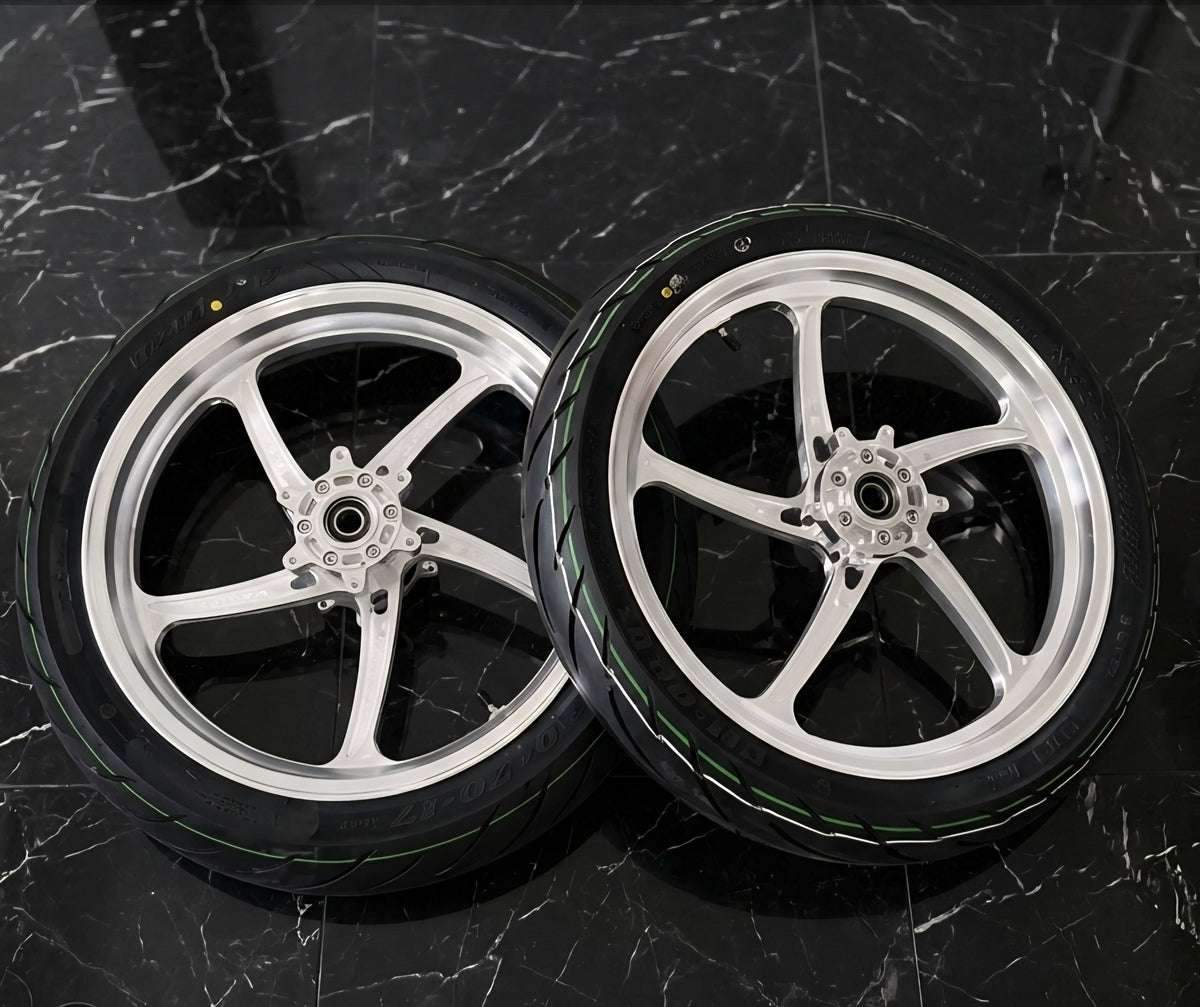 PRE-ORDER 17 inch SURRON ULTRABEE MAG SUPERMOTO WHEELS AND TIRES