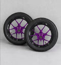 14 inch Purple with black lip supermotos